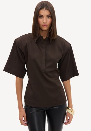 LOAVIES, SEIZE THE MOMENT - Blusa - brown dark solid