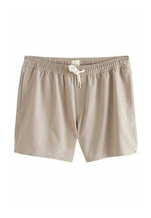 REGULAR FIT - CONTRAST STITCH - Shorts da mare - stone