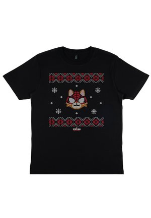Marvel SPIDER-MAN: MILES MORALES SPIDER CAT - T-shirts print - black