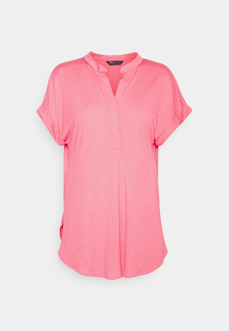 Marks & Spencer T-shirt print donkerroze