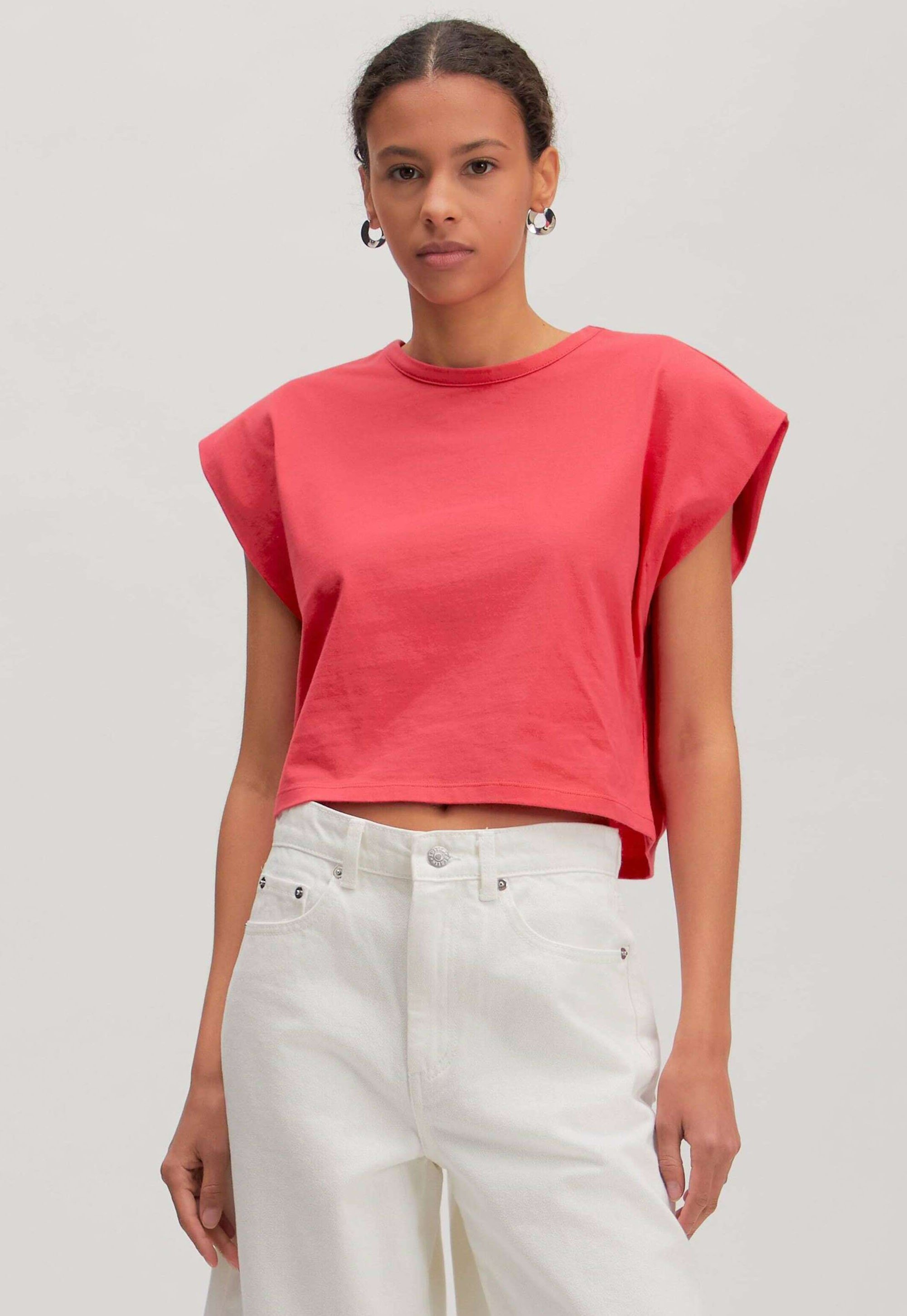 EDITED EDITED SHIRT XOPHIA - T-shirt basic - rot/rood - Zalando.nl