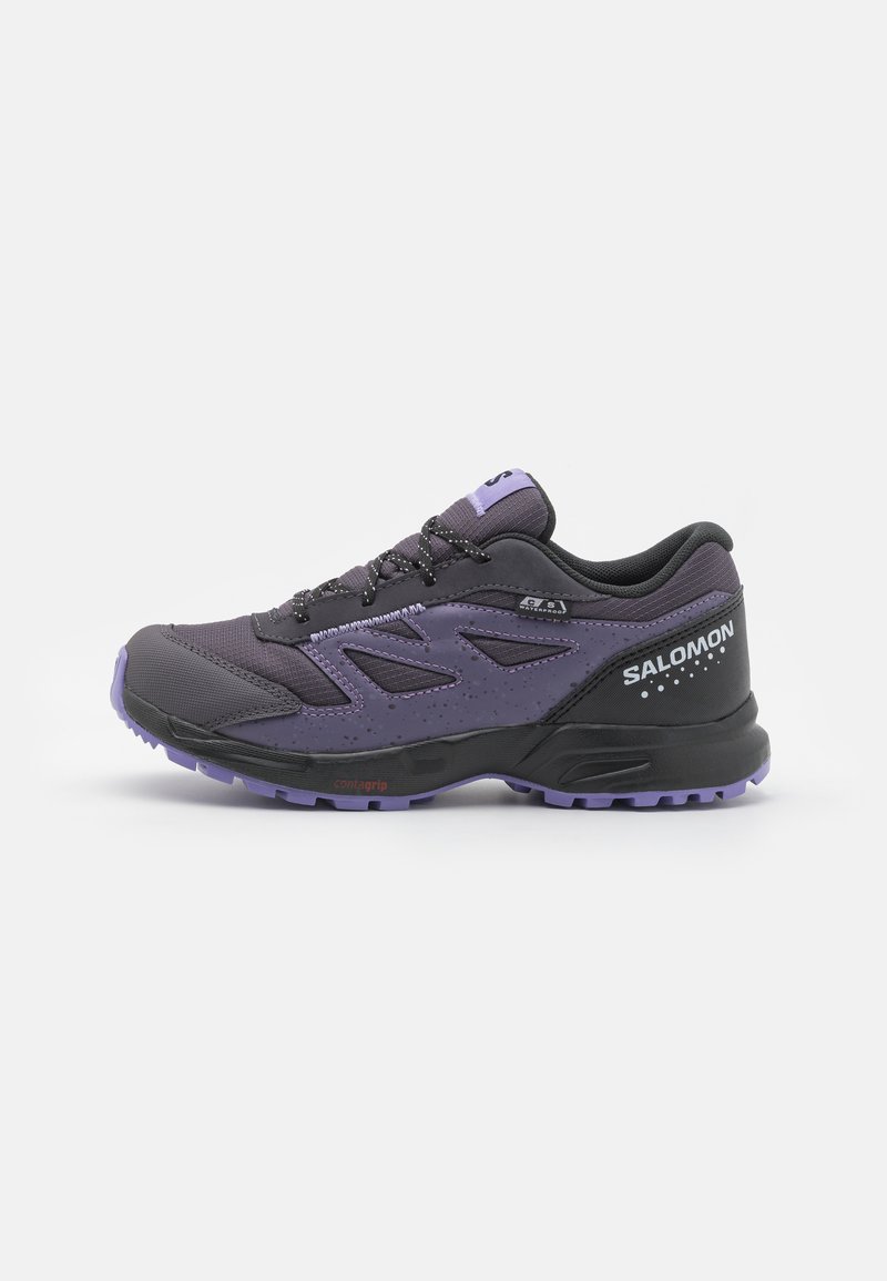 Salomon XA PRO V8 WATERPROOF UNISEX - Zapatillas de senderismo - nine iron/cadet/aster purple