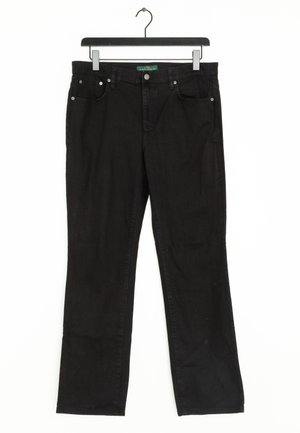 Lauren Ralph Lauren Vaqueros rectos - black