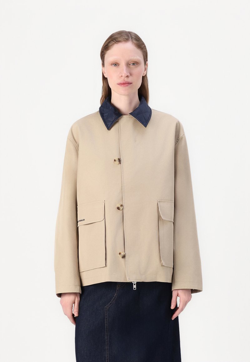 Mads Nørgaard DAISY - Jas - beige