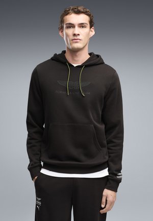 Puma, PUMA X ASTON MARTIN ARAMCO F1® TEAM ESSENTIALS HOODIE - Hættetrøje - black