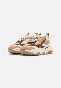Steve Madden POSSESSIONE - Sneakers - brown/sand