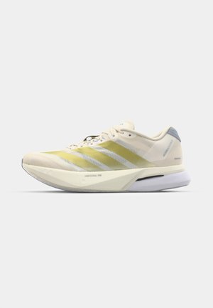 adidas Performance ADIZERO BOSTON 13 - Maanteejooksu jalatsid - chalk white/gold metallic/halo silver