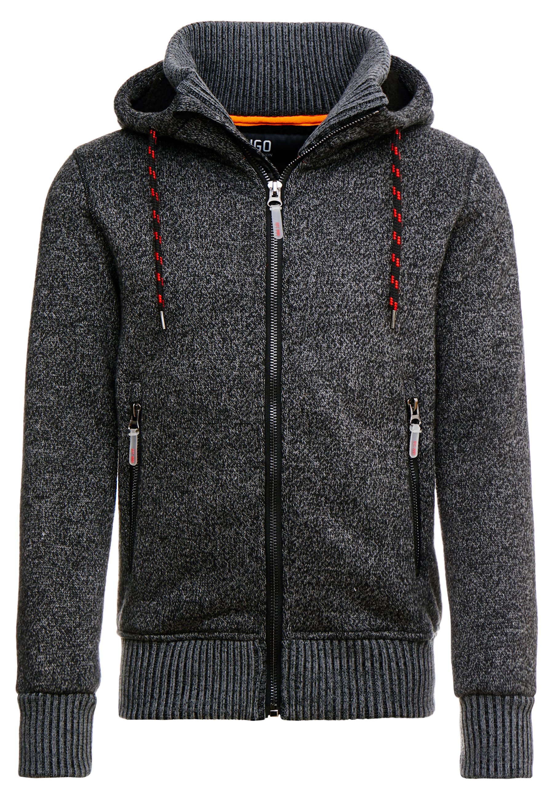 INDICODE JEANS CAXTON Sweatjacke charcoal mix Zalando.at INDICODE JEANS CAXTON Sweatjacke charcoal mix Zalando.at