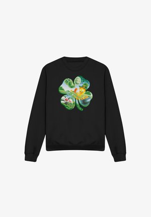 Cotton Soul, LOONEY TUNES TWEETY SHAMROCK - Sweatshirt - black