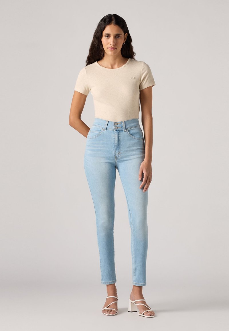Jean Levi's Taille Haute Skinny Bleu Brut Taille 27/34 US (36 FR) - Occasion TB
