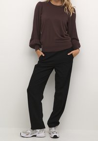 Kaffe Strickpullover - brown