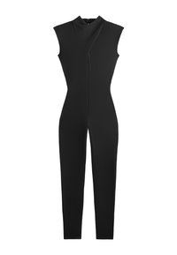 COMFORTLUX DRAPED NECK LONG  - Kezeslábas - black