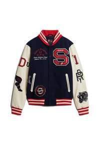 COLLEGE VARSITY PATCHED - Bomberjacks - atlantic navy