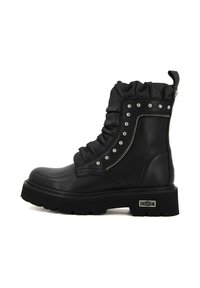 Cult SLASH - Stivaletti con plateau - nero