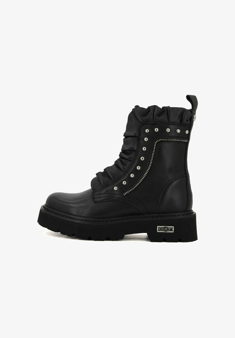 Cult SLASH - Botines con plataforma - nero