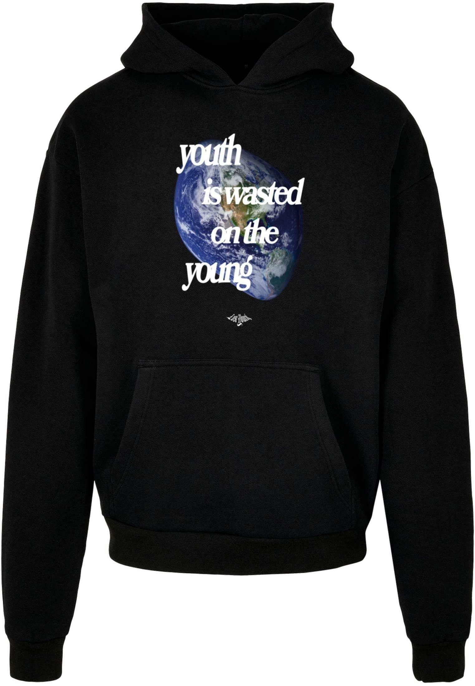 Lost Youth UNISEX HEAVY WORLD - Hoodie - black - Zalando.ie Lost Youth UNISEX HEAVY WORLD - Hoodie - black - Zalando.ie
