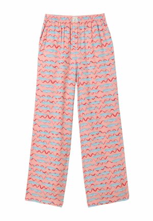 FatFace, WIDE LEG - Nattøj bukser - peach pink sardines