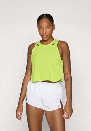 CROP TANK - Tops - cyber/black