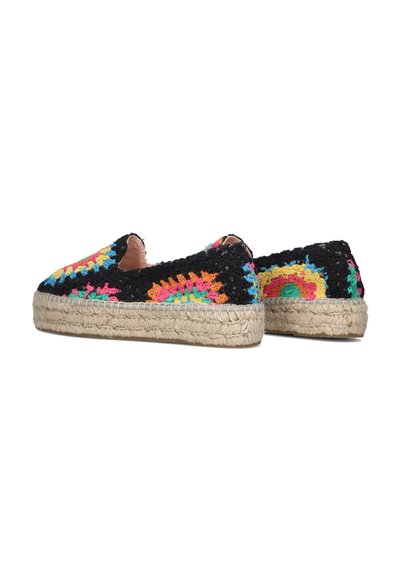 Manebí Espadrilles - orange black black