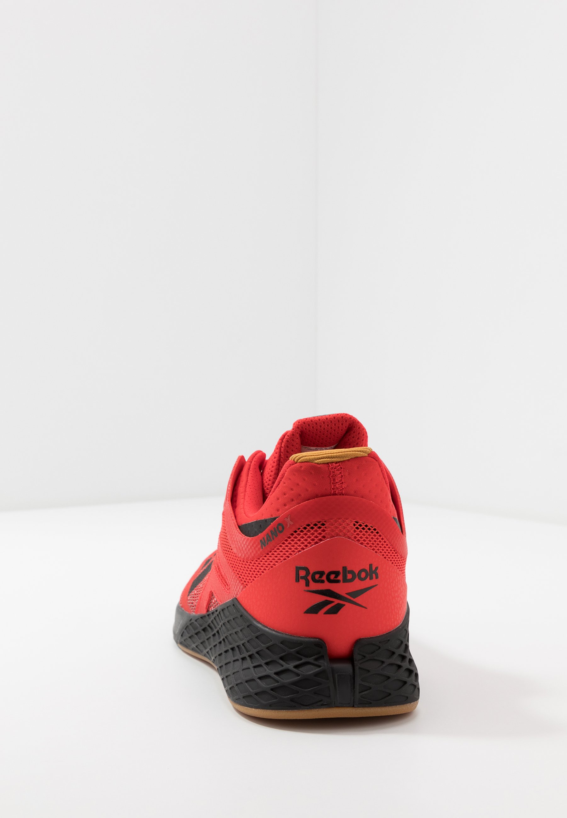red and black reebok