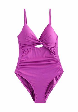 TALL FIT  TUMMY CONTROL - Fürdőruha - purple