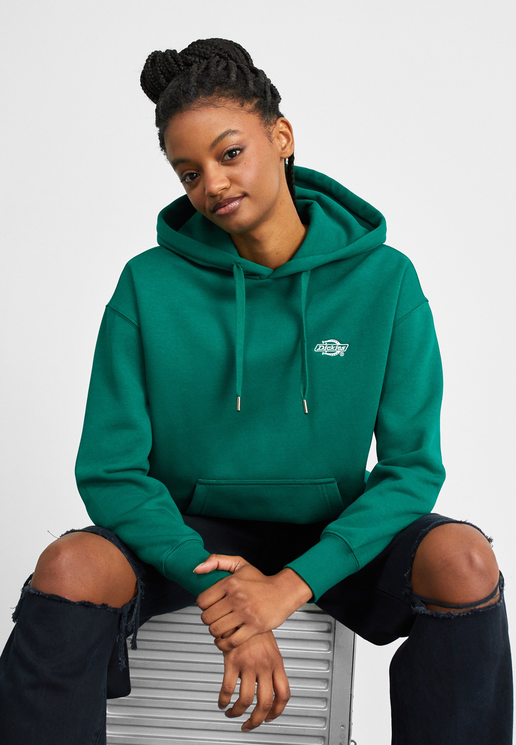 Dickies SUMMERDALE HOODIE - Sweatshirt - aventurine/vert sapin - ZALANDO.FR
