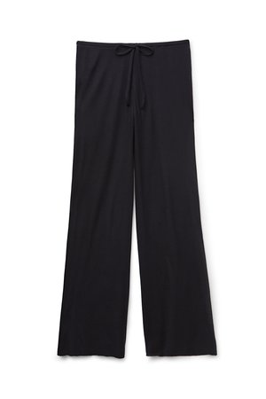 LARGOS PALAZZO DE ULTRANATURAL CON - Nachtwäsche Hose - black