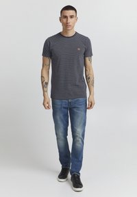 INDICODE JEANS IDLUPKO - T-shirts med print - navy