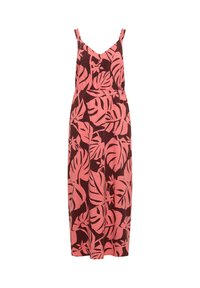 Cecil MAXIKLEID MIT V-NECK UND PRINT - Robe longue - coral
