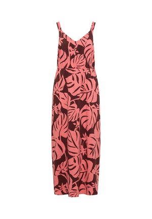Cecil, MAXIKLEID MIT V-NECK UND PRINT - Robe longue - coral