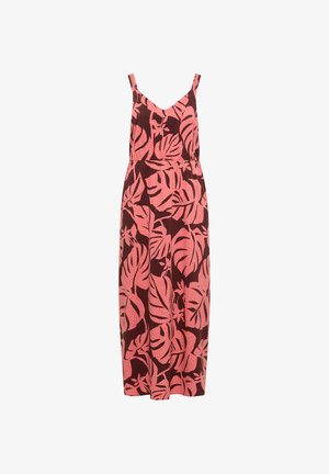 Cecil, MAXIKLEID MIT V-NECK UND PRINT - Robe longue - coral