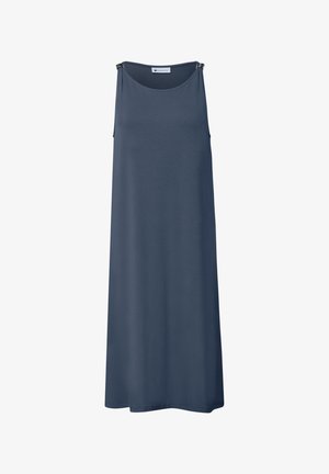 Street One, KNEE-LENGTH DRESS WITH BUCKLE DETAIL, niebieski