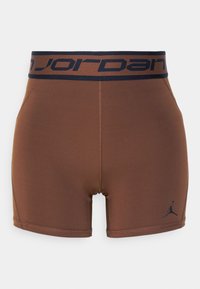 JORDAN SPORT - Leggings - cacao wow/black