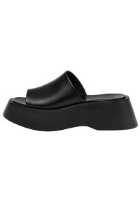 Muiltjes met hak - black