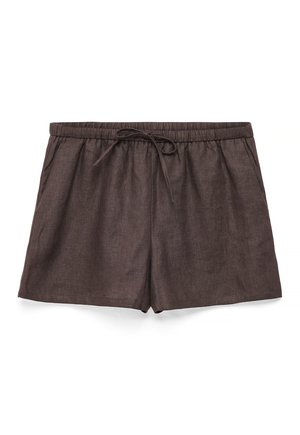 NA-KD, DRAWSTRING  - Lühikesed püksid - brown
