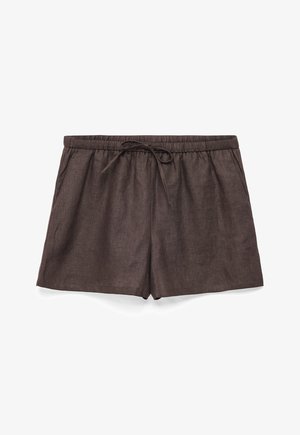 NA-KD, DRAWSTRING - Lühikesed püksid - brown