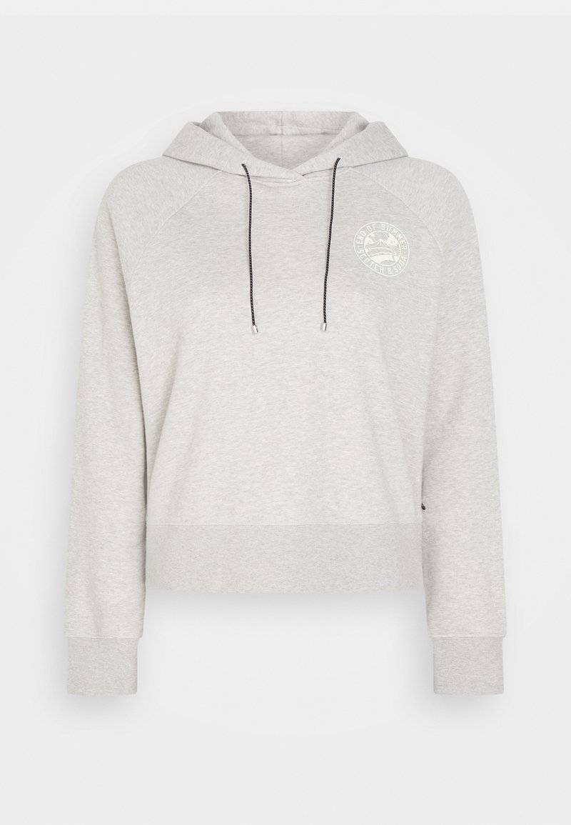 Damen Sweatshirts | Scotch & Soda RELAXED FIT RAGLAN CROPPED HOODIE Sweatshirt light grey melange/hellgrau - XZ13671 Damen Sweatshirts | Scotch & Soda RELAXED FIT RAGLAN CROPPED HOODIE Sweatshirt light grey melange/hellgrau - XZ13671