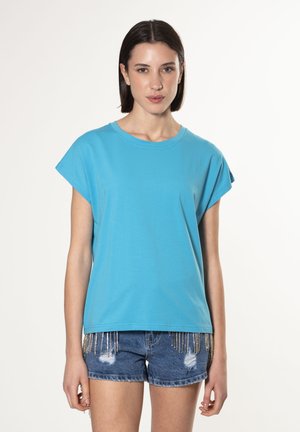 BACK ROUND HEM - T-shirts basic - malibu