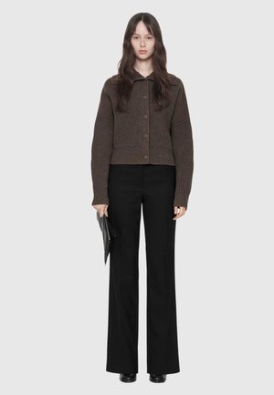 AllSaints, CARON CARDIGAN - Жилетка - mole brown