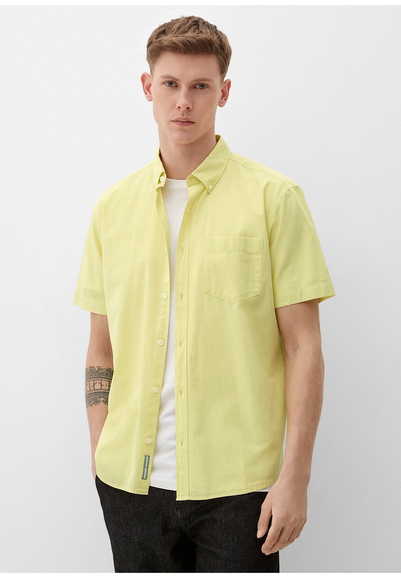 s.Oliver KURZARM - Overhemd - limettengrün