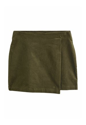 TALL FIT - Falda cruzada - khaki green