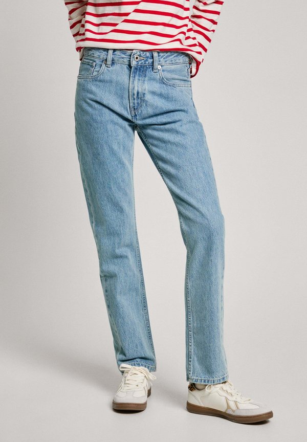 Jeans Straight Leg - light stone wash