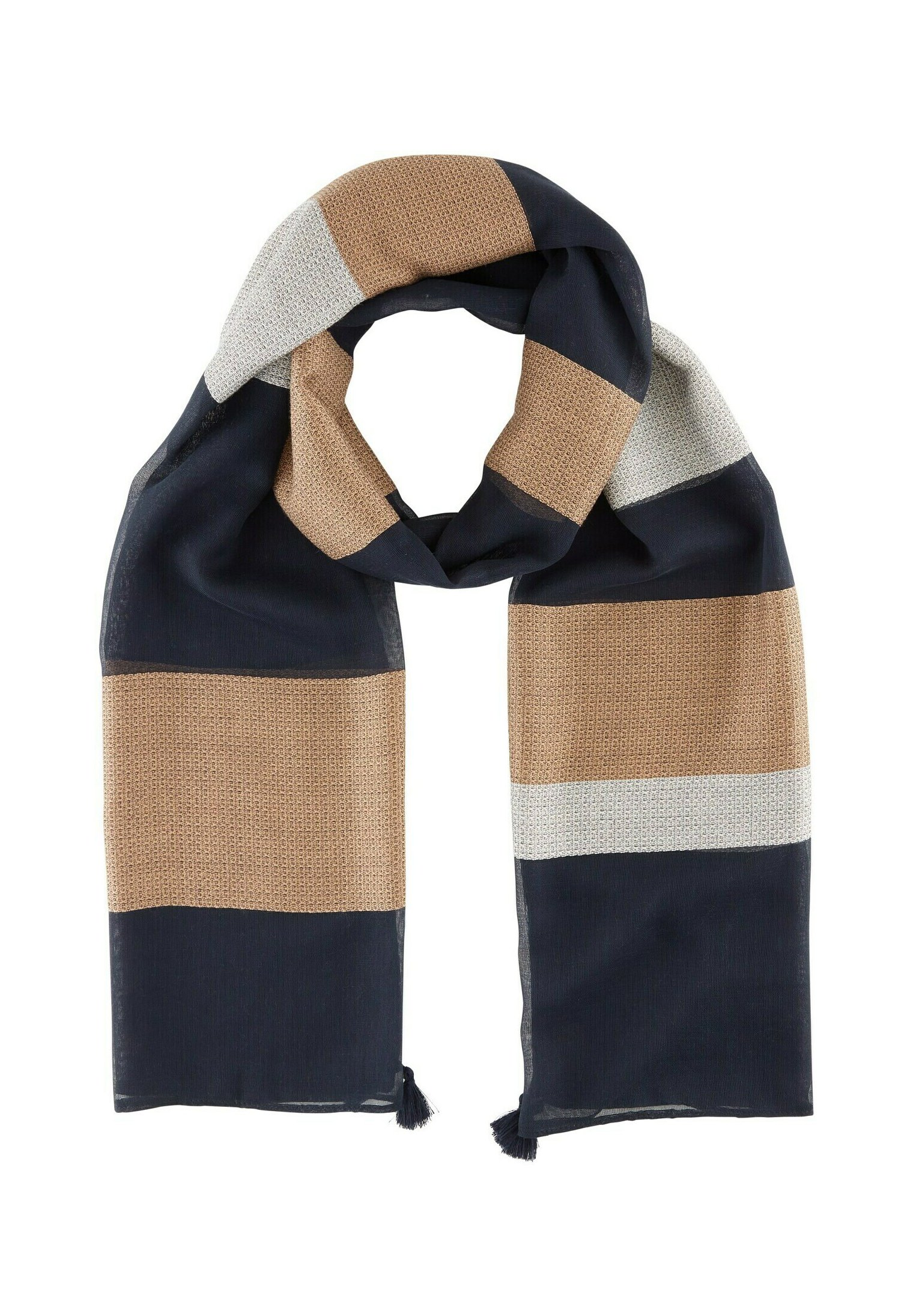 TOM TAILOR Damen Schal Aus Recyceltem Polyester – Kuschelig Warm, Windabweisend, One-Size, Nachhaltig