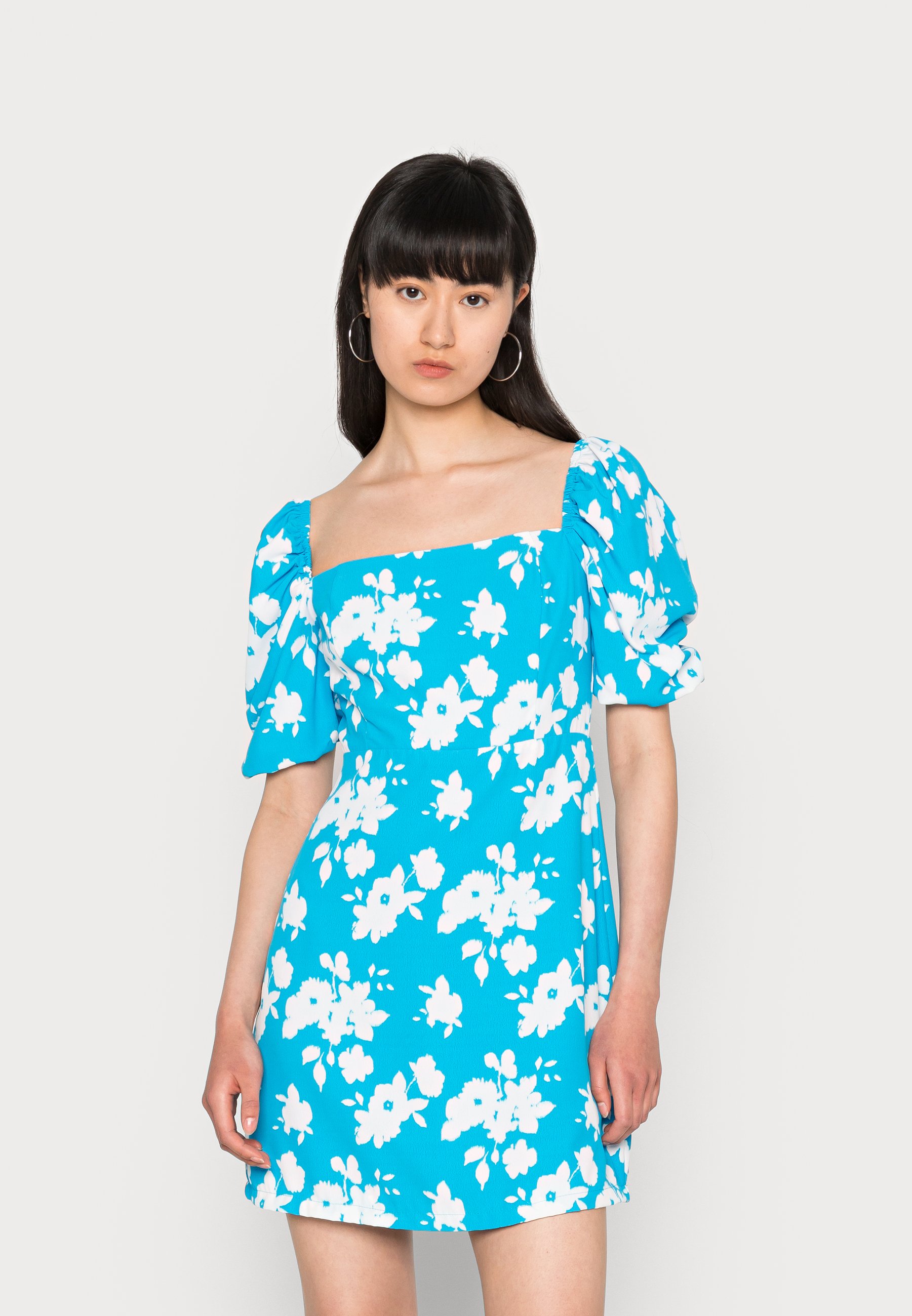 Glamorous PUFF SHORT SLEEVE MINI DRESS 