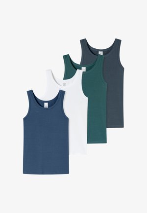 Schiesser, 955 MULTI 4-PACK - Undershirt - sortiert