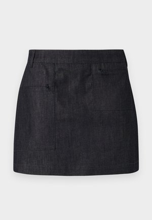 MAX&Co. HARLEM - Džinsa auduma svārki - navy