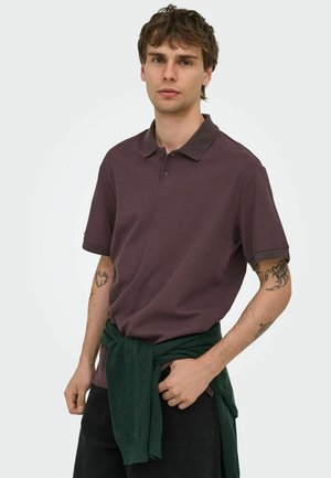 Only & Sons ONSBEN REG SS POLO SHIRT NOOS - Poloshirt - raisin