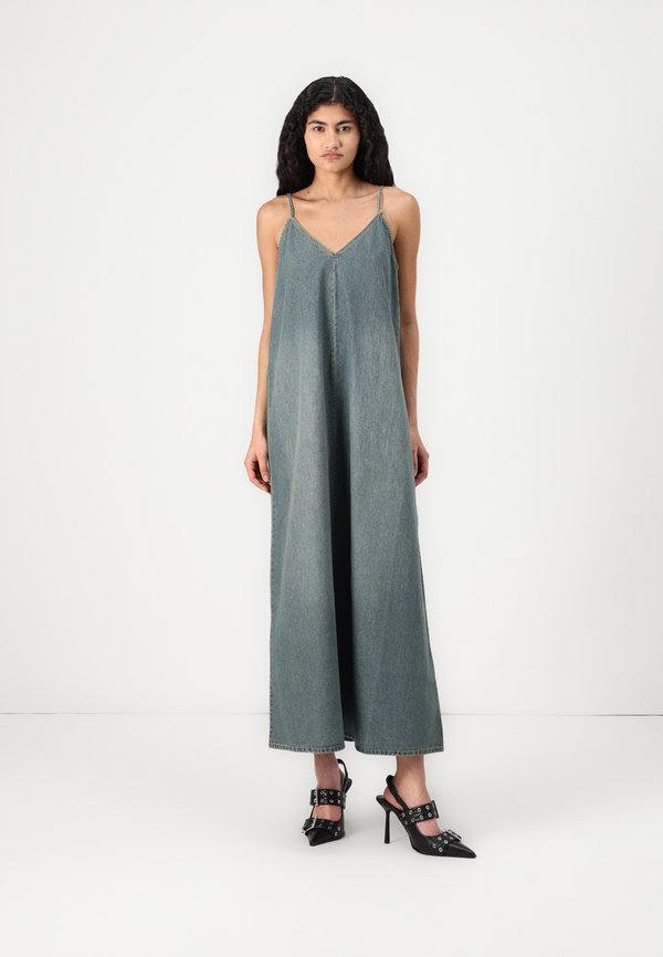 JXTUVA LONG DRESS - Denim dress