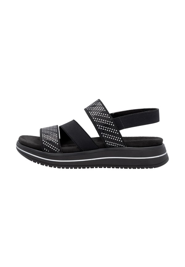 Trekkingsandale - schwarz