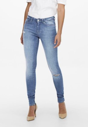 ONLANNE K MID - Jeans Skinny Fit - light medium blue denim